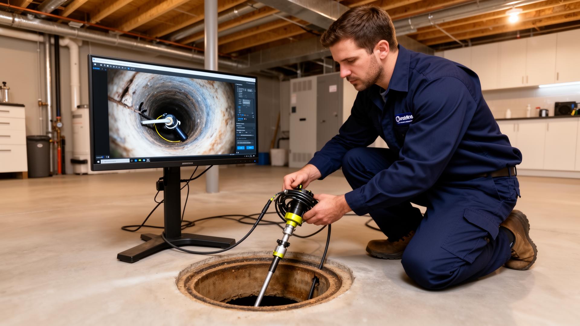Camera Inspection service by licensed plumber in Toronto and GTA