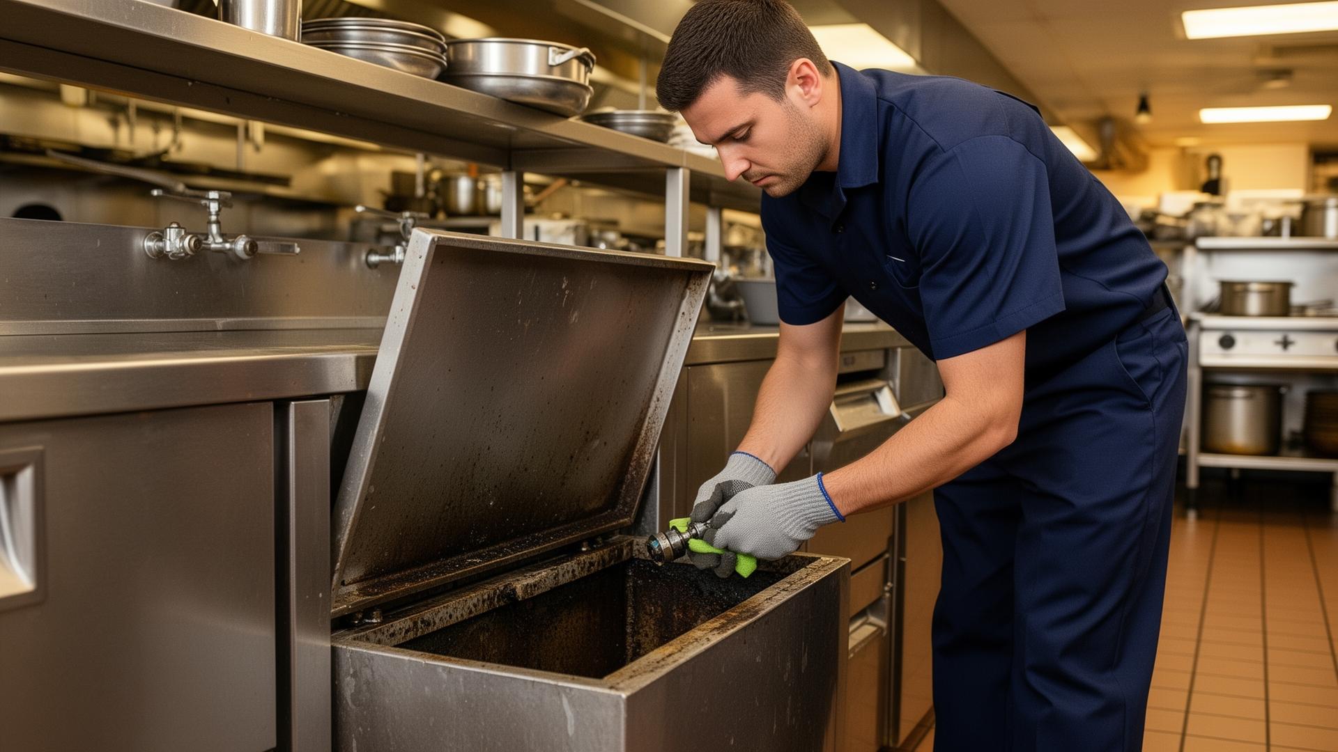 Grease Trap Cleaning service by licensed plumber in Toronto and GTA