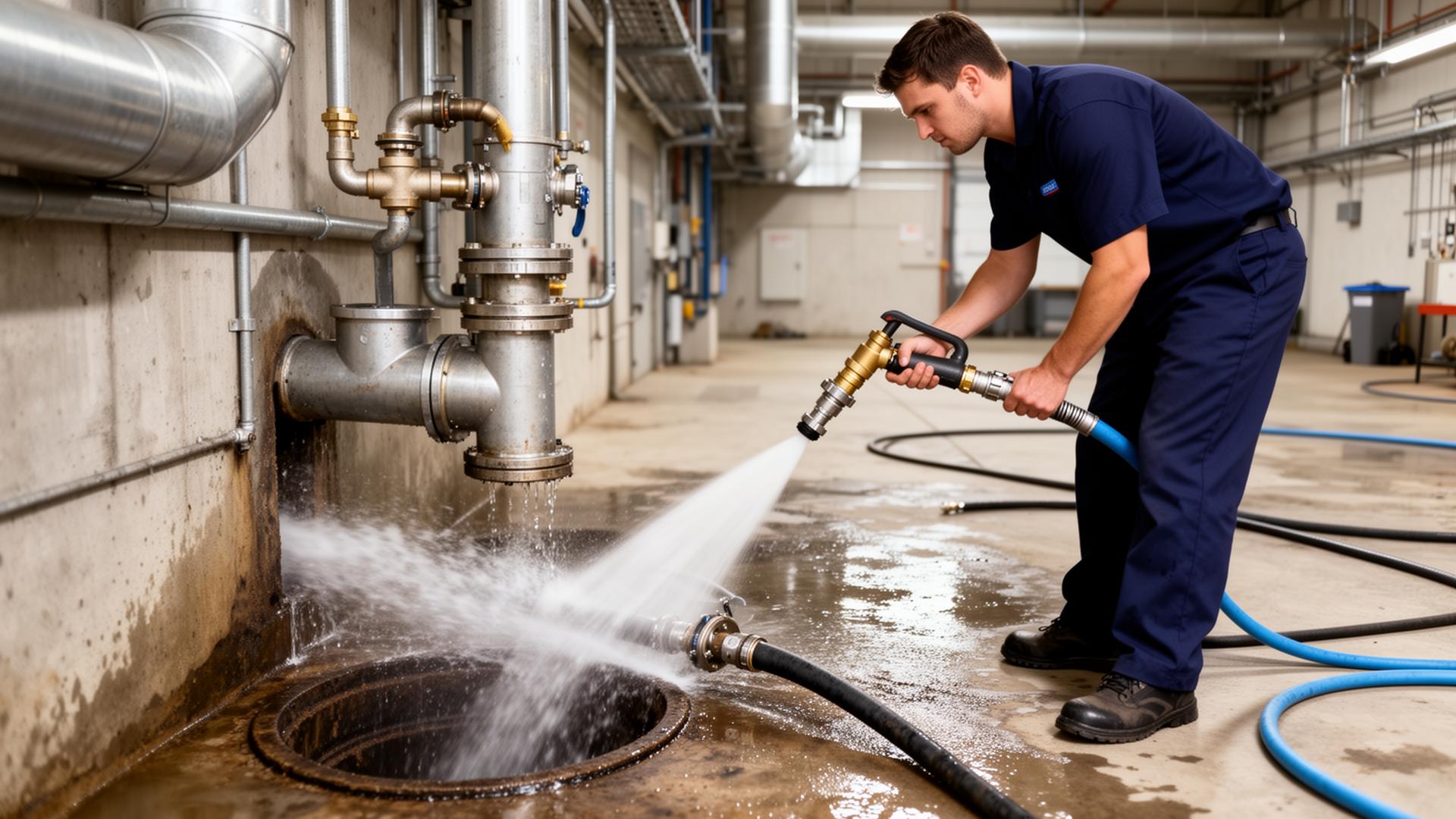 Hydro Jetting service by licensed plumber in Toronto and GTA