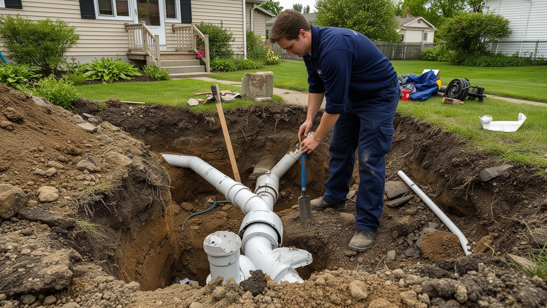 Sewer Line Replacement service by licensed plumber in Toronto and GTA